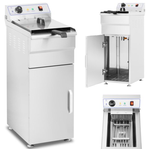 Frytkownica wolnostojąca elektryczna na szafce 400V 10L