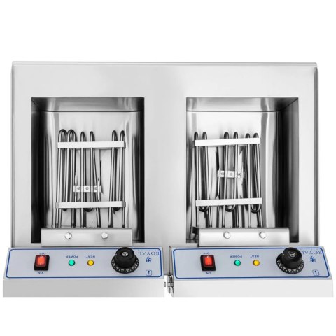 Frytownica podwójna dwukomorowa z szafką 400V - 2x10L