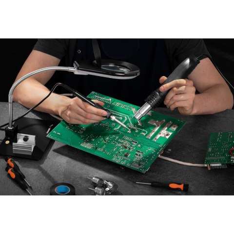 Stacja lutownicza lutownica grotowa i Hot Air S-LS-4