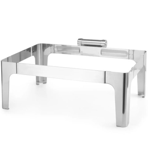 Podgrzewacz do potraw na pastę świeczki stal satynowana GN 1/1