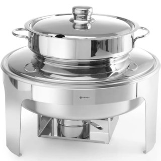 Podgrzewacz na pastę świeczki do zupy stal polerowana 10L