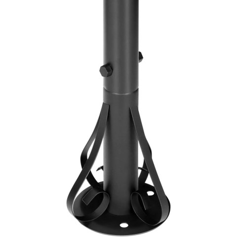 Pawilon ogrodowy namiot altana składana okrągła ze ścianami śr. 3.5 m brązowa