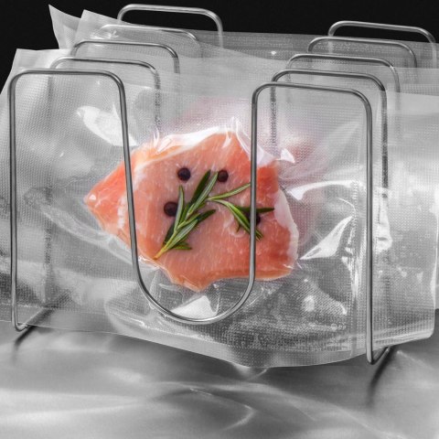 Worki próżniowe moletowane folia w rolce do pakowarki próżniowej 600 x 20 ZESTAW - 8 rolek