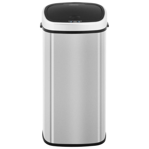 Kosz na śmieci automatyczny bezdotykowy prostokątny z czujnikiem ruchu 30 cm 68 l