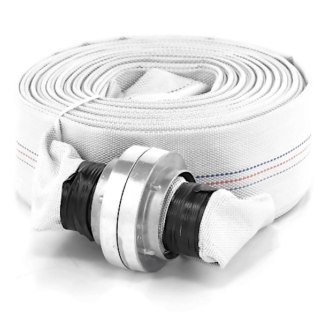 Wąż parciany płaski strażacki do wody ze złączem storz 2'' 52 mm 8-24 bar 20 m
