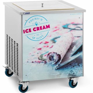 Maszyna do lodów tajskich rolowanych płyta mrożąca 50 x 50 cm 600 W