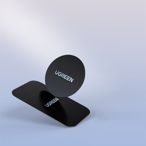 Magnetyczny uchwyt samochodowy na kratkę wentylacyjną nawiew srebrny