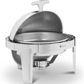 Podgrzewacz do potraw stołowy okrągły na pastę z pokrywą rolltop 5.8 l