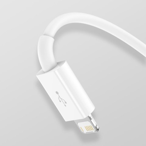 Superior 3w1 kabel USB Iphone Lightning USB-C microUSB 3.5 A 1.5 m Biały
