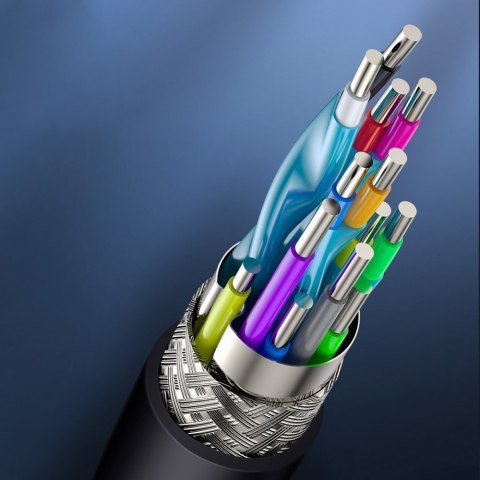 Kabel przewód HDMI 2.0 4K 60Hz 3D HDR 18Gbps 3m - czarny