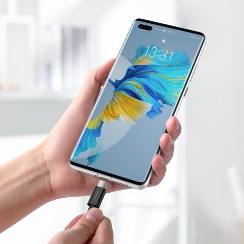 Kabel przewód Superior do Huawei USB - USB-C 11V / 6A SuperCharge 1m - czarny