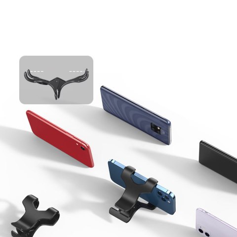 Uniwersalny uchwyt stojak podstawka na telefon tablet statyw z elastycznym ramieniem biały