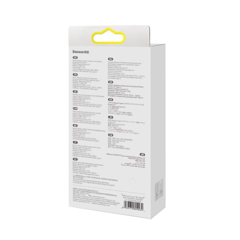 Douszne słuchawki na kablu z mikrofonem USB-C Encok C17 białe