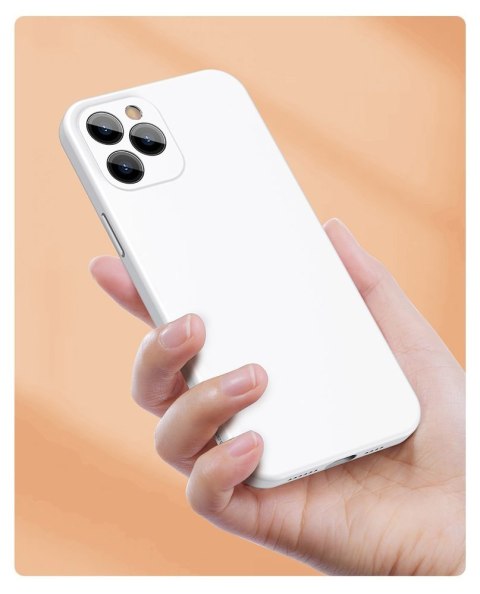 Elastyczne żelowe etui do iPhone 12 Pro Max Liquid Silica Gel Case czerwony