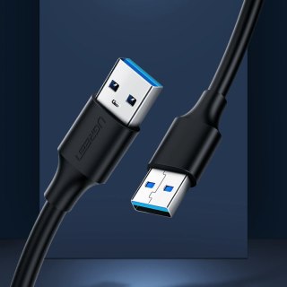 Kabel przewód USB 2.0 męski 2m czarny