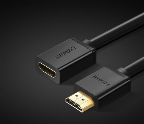 Przedłużacz do kabla przewodu HDMI 1.4v 4K 60Hz 30AWG 2m czarny