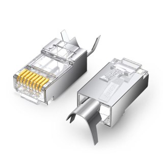 Wtyk modularny wtyczka RJ45 8P8C Cat 6A / 7 - ZESTAW 10szt.
