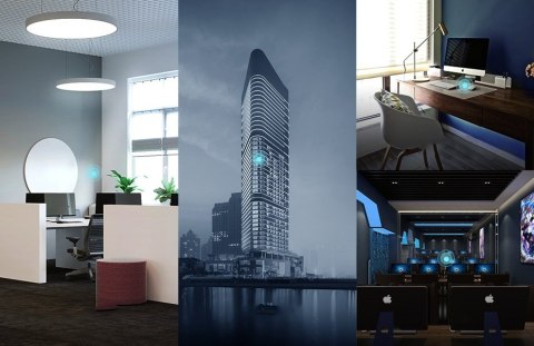 Płaski patchcord kabel przewód sieciowy LAN STP RJ45 Cat 7 10Gbps 3m czarny