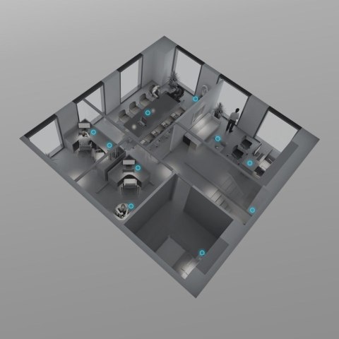 Przedłużacz kabel aktywny USB 2.0 480Mbps 5m czarny