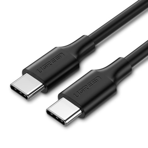 Kabel przewód USB Typ C do ładowania i transferu danych 3A 1m czarny