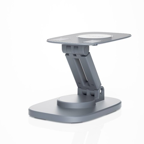 Teleskopowy stojak składana podstawka na telefon tablet F5XS szary