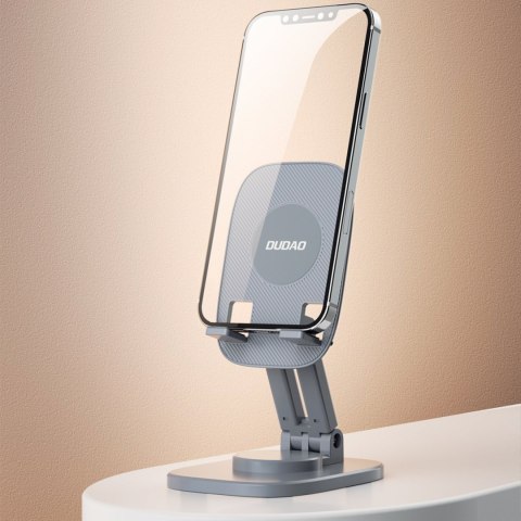 Teleskopowy stojak składana podstawka na telefon tablet F5XS szary