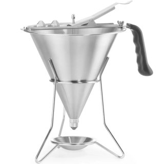 Dozownik pistolet stalowy do sosów i kremów - Hendi 551806