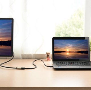 Przedłużacz przejściówka kabla HDMI 2.0 4K 1m czarny