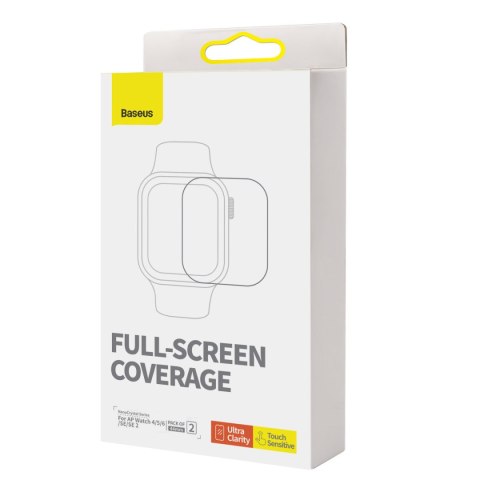 Folia ochronna na ekran Apple Watch 4/5/6/SE/SE 2 NanoCrystal 44mm ZESTAW 2szt.