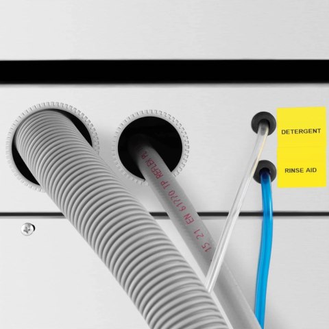 Zmywarka kapturowa do naczyń talerzy szkła kosz 50 x 50 cm do 30 cykli/h 8600 W