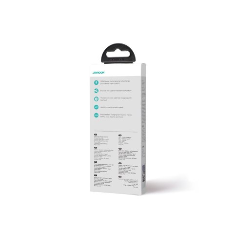 Kabel przewód do iPhone Flash-Charge Series USB-C - Lightning 30W 1m czarny