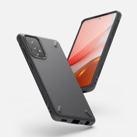 Wytrzymałe wzmacniane etui do telefonu GALAXY A72 ONYX czarny