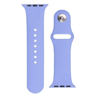 Silikonowy pasek do zegarka Apple Watch Ultra 2-9/SE 42/44/45mm Silicone Strap APS fioletowy