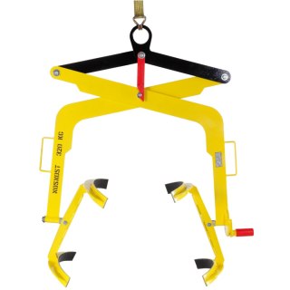 Podnośnik uchwyt do bezpiecznego podnoszenia i przewożenia beczek 200L