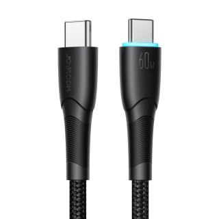 Kabel przewód Starry Series USB-C - USB-C 60W 1m czarny