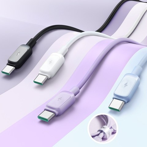 Kabel przewód USB - USB-C 3A 1.2m czarny