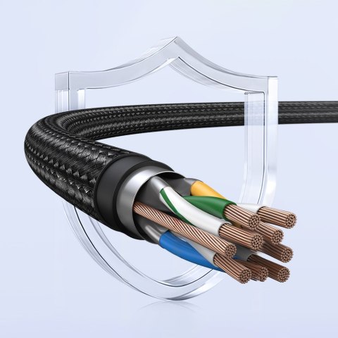 Kabel przewód do dysku SSD USB-C - micro USB-B 3.0 5Gb/s 3A 1m szary