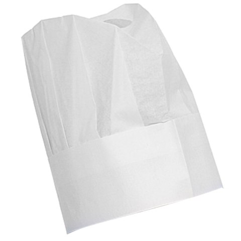 Czapka kucharska perforowana zestaw 10szt. - Hendi 560044