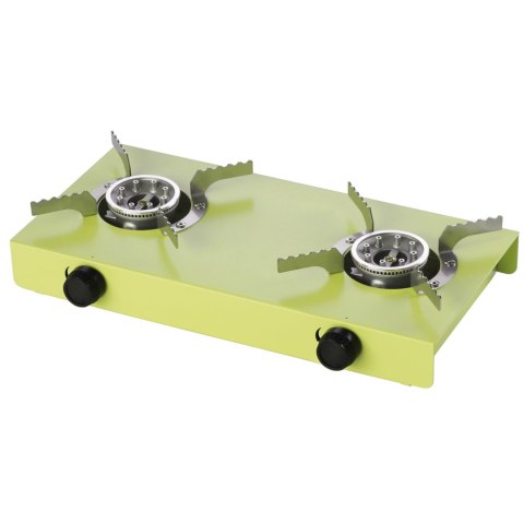 Kuchenka kempingowa gazowa RIVET LPG 3kW - ZIELONA