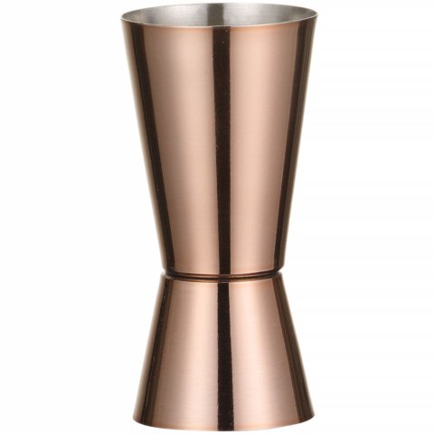 Zestaw barmański w tubie shaker jigger sitko muddler łyżka - miedziany