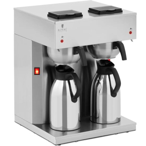Ekspres do kawy przelewowy gastronomiczny 2 termosy 2 l 2 x 1900 W