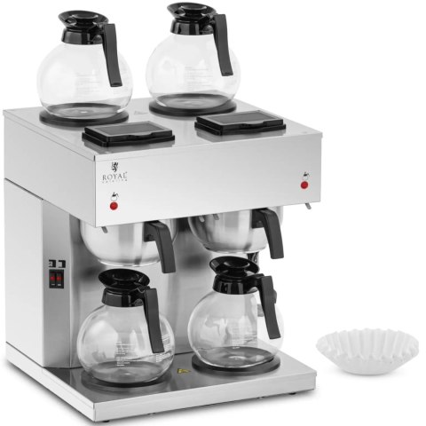 Ekspres do kawy przelewowy gastronomiczny 4 dzbanki 1.8 l 2 x 2020 W