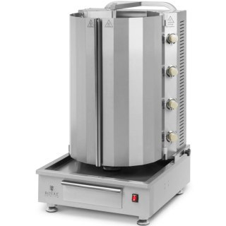 Opiekacz grill do kebaba gyrosa gazowy do 60 kg mięsa 16 kW