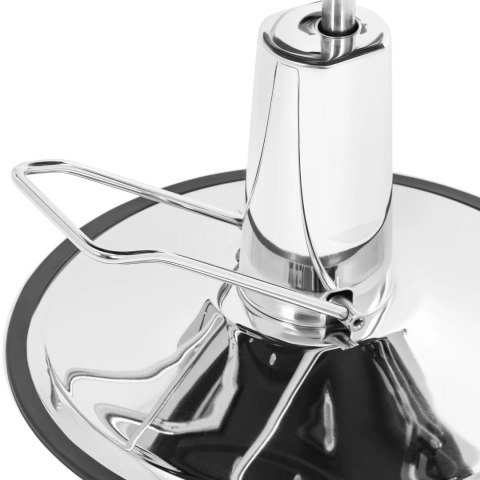 Fotel fryzjerski barberski z zagłówkiem i podnóżkiem Physa ILFORD - brązowy