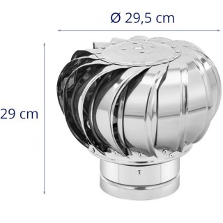 Nasada kominowa obrotowa wentylacyjna ze stali śr. 15 cm