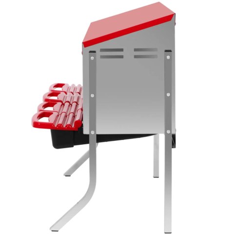 Gniazdo dla kur niosek stojące 4 komory STAL 113.5 x 52.5 x 78 cm