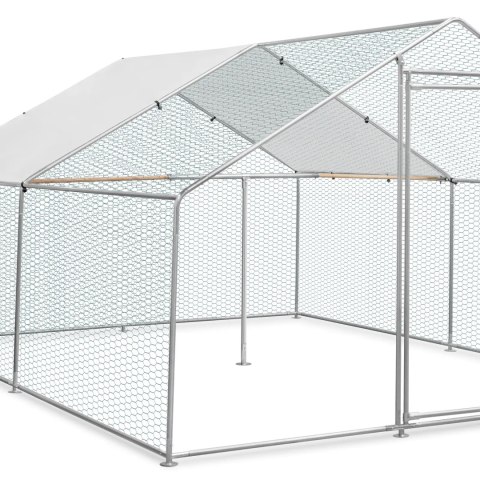 Grzęda dla kur ptaków do woliery 118 x 303 cm