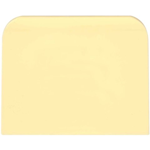 Skrobka do ciasta cukiernicza prostokątna 120 x 96 mm