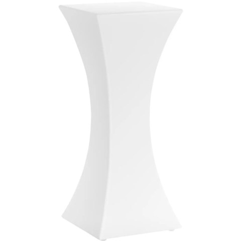 Stolik barowy klubowy kwadratowy podświetlany RGBW LED 45 x 45 x 110 cm