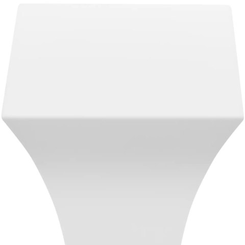 Stolik barowy klubowy kwadratowy podświetlany RGBW LED 45 x 45 x 110 cm